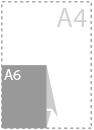 A6<br/><span style='font-size:11px;'>(10,5 * 14,8 cm)</span>